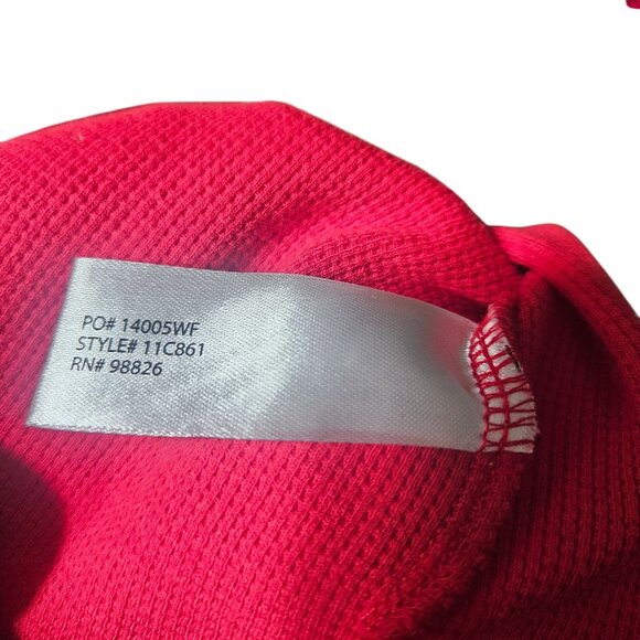 U.S. Polo Assn. Red Long-Sleeve Pullover Sweater 3XL Mens Casual Wear 100% Cotto - Picture 5 of 6